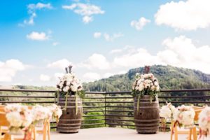 Sbragia Winery Wedding Views