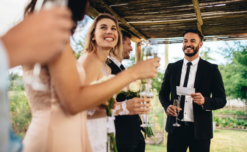 grand discours de réception de mariage