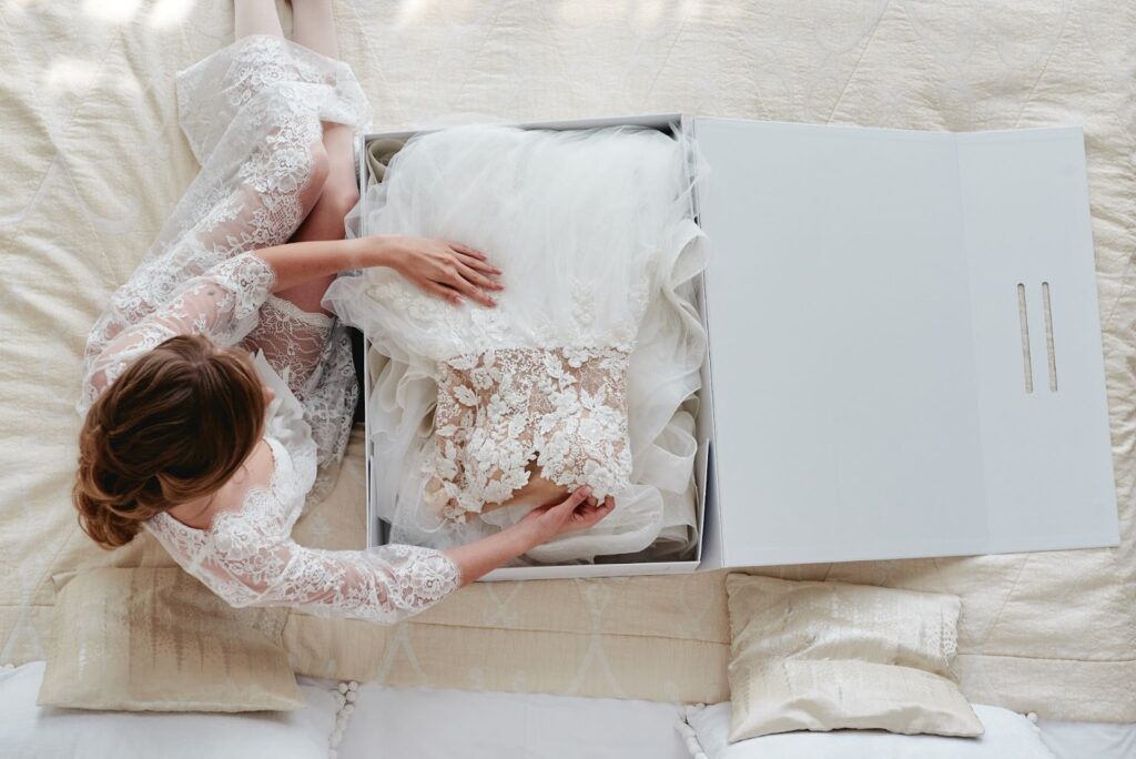 renting vs. buying wedding dresses