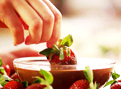 strawberry chocolate covered