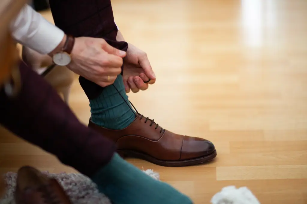 formal shoes watch
